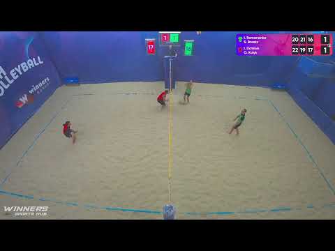12:50 I. Romanenko / S. Borets - I. Datsiuk / O. Kulyk 27.10.2022 | Winners Beach Volleyball