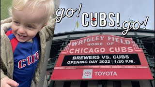 Baseball is Back! | Our First Chicago Cubs Opening Day as Season Ticket Holders