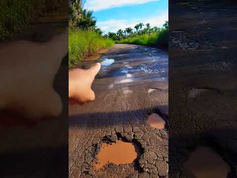 Entre Coroatá e Vargem Grande Maranhão muitos buracos