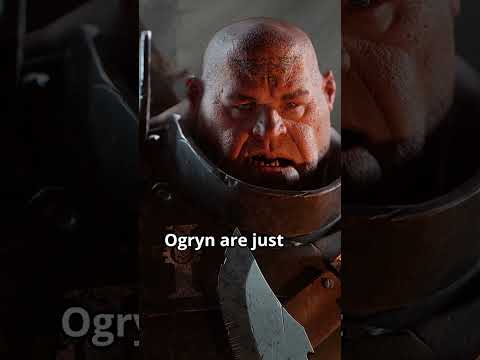 Are Ogryn Humans, Ogres, or something else? Warhammer 40k Lore Darktide #shorts