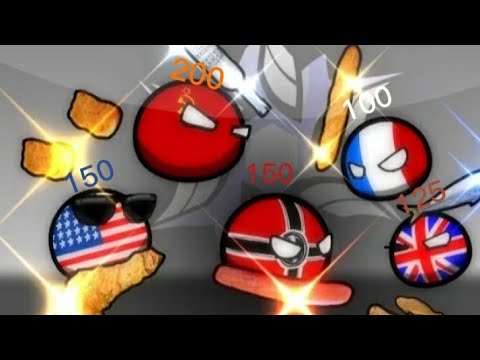 Countryballs-The WW2 Arena but with health and combos