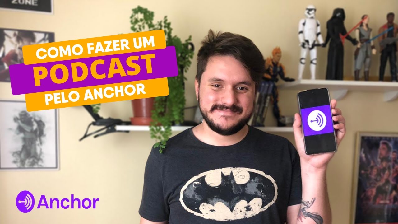 COMO fazer PODCAST pelo CELULAR - Anchor