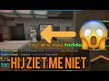 Hoe ziet hij mij niet? - Minecraft hide and seek