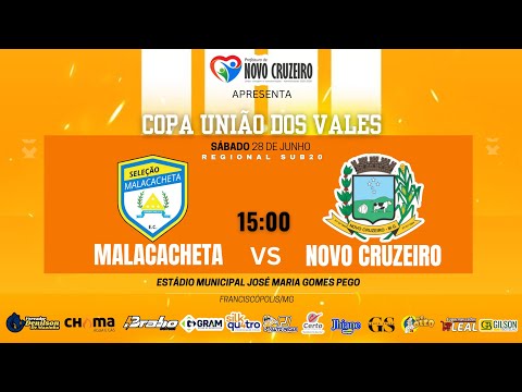 Malacacheta   X  Novo Cruzeiro  -  ABERTURA Copa União dos Vales Categoria Sub 20.