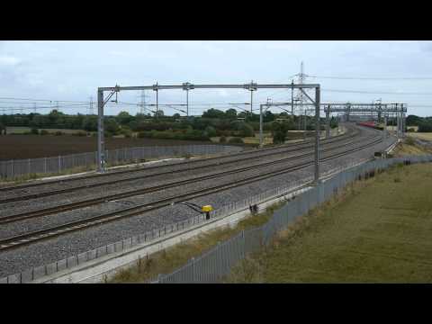 86607 & 86639, 4M54 Tilbury - Crewe BH, Lichfield, 31/08/2011