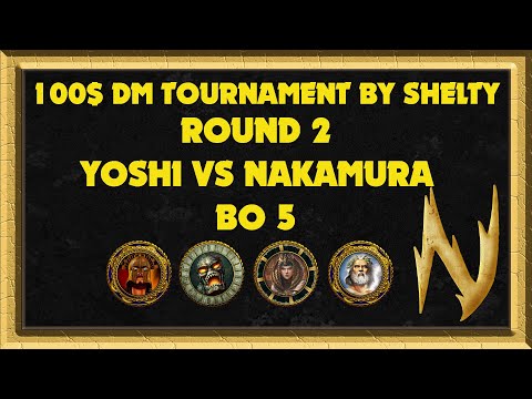 Shelty's 100$ Age of Mythology Deathmatch Tournament Round 2 - Yoshi vs Nakamura