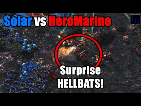HELLBATS Actually Valuable!? (Solar vs HeroMarine) | StarCraft 2 SC2 Professional ZvT Game Pro TvZ
