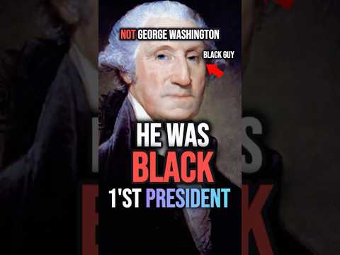 Was the First U.S. President Actually a Black Man? 👀 #blackhistory