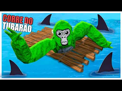 Pega-Pega mas TEM UM TUBARÃO, é Engraçado de mais no Gorilla Tag Vr