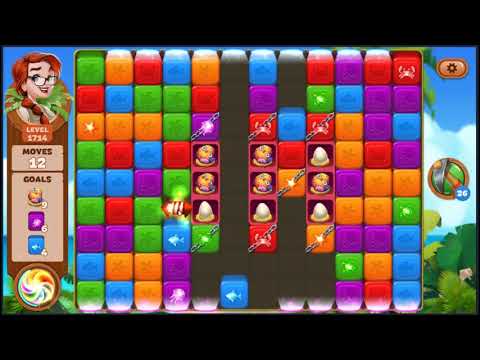 Lost Island Blast Adventure Level 1714 - NO BOOSTERS 🏝️ | SKILLGAMING ✔️