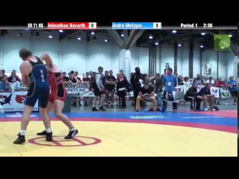 Greco GR 71 KG - Johnathon Bozarth vs. Andre Metzger