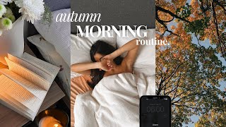 Fall Morning Routine 2023 🍂 | productive, cosy & aesthetic