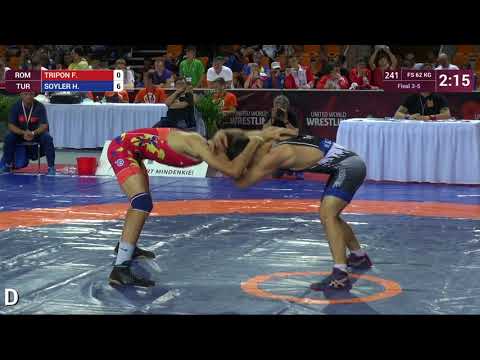BRONZE FS - 62 kg: F. TRIPON (ROM) v. H. SOYLER (TUR)