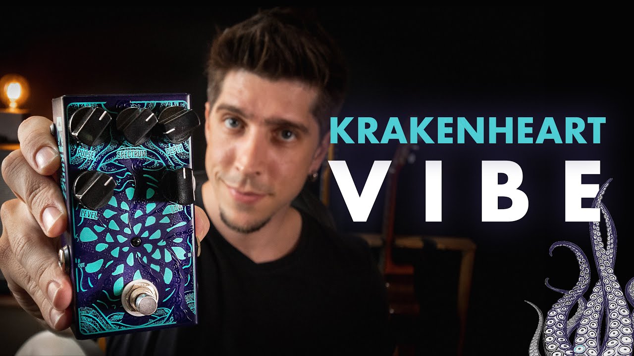 Efeito preferido do HENDRIX? KRAKENHEART o Pedal de vibe da Krozz Devices ( Review )