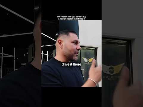 Want to Drive Cybertruck in Europe? Try DUBAI Plates!