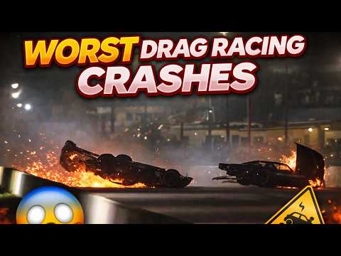 Scariest drag racing wrecks and insane wild rides