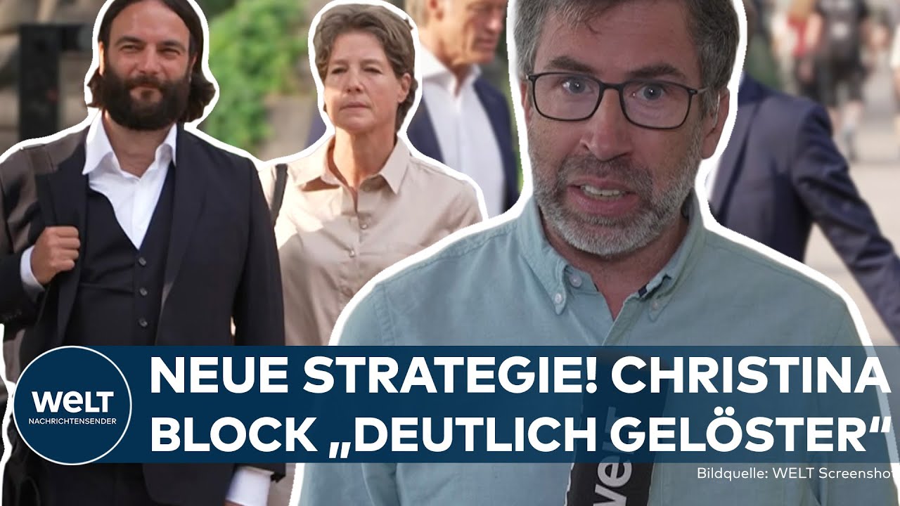 BLOCK HOUSE-ERBIN: Prozess um Kindesentführung? Neue Strategie! Christina Block zeigt sich gelöster