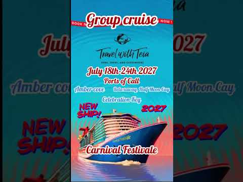 Thumbnail for Carnival Festivale #cruise #shorts