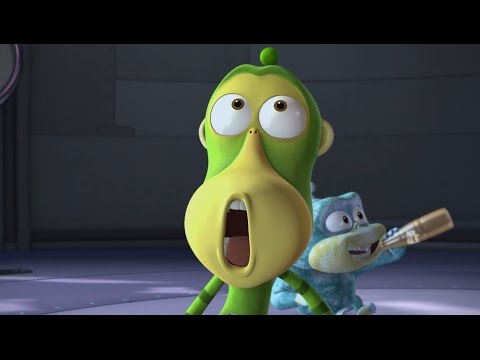 Обезьянки из космоса (Alien Monkeys) - Незваный гость (43 серия) 재미있는 만화 Kartun lucu Funny cartoons