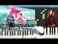 Kushi Motion Poster BGM Keyboard Notes Hesham Abdul Wahab Vijay Deverakonda Samantha