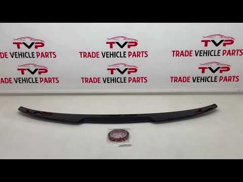 Fits BMW 3 Series G20 G80 M3 2019- Rear Trunk Boot Lip Spoiler Carbon Look video
