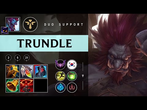 Trundle Support vs Braum - KR Master Patch 25.24