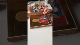 Icon writing process. #icon #orthodox #icons #orthodoxchristian #iconography