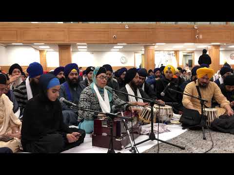 04 Bibi Paramjeet Kaur Ji Jammu and Bibi Updesh Kaur Ji | AKJ Vancouver November Rensabaee 2019
