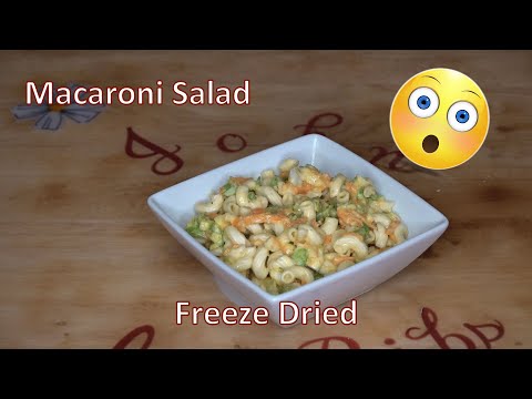 Ultimate Freeze Dried Macaroni Salad Ep324