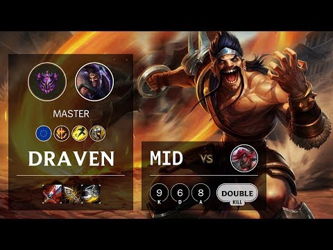 Draven Mid vs Katarina - EUW Master Patch 10.7