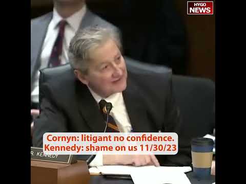 Kennedy: shame on us, at least minimal level of integrity; didn't mean it, she made a pinky promise