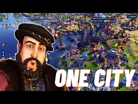 Civ 6 Portugal ONE CITY CHALLENGE