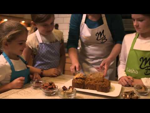 Baking a dog bone cake using the Magic Baking Tin