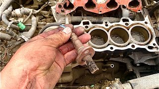 Como quitar un sensor de oxígeno de Toyota Tercel @elchanojose