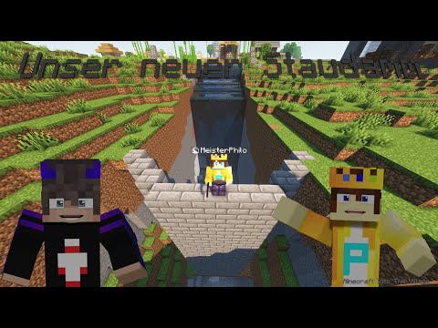 Minecraft Into The Village: See + Staudamm | Teil 7 Minecraft 🤗