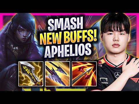 SMASH TRIES APHELIOS WITH NEW BUFFS! - T1 Smash Plays Aphelios ADC vs Zeri! | Season 2025