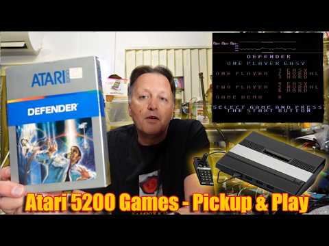 Atari 5200 Games (Q*bert, Defender, Kangaroo) Pickup & Play June 2026