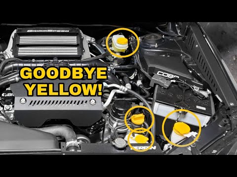 Painting The Engine Caps On My WRX (Engine Bay Dress Up)