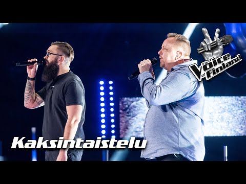 Tuomittuna kulkemaan – Joonas Mäkinen ja Atte Karsikas | Kaksintaistelu | The Voice of Finland 2021