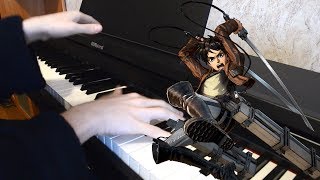 Shingeki no Kyojin Season 2 OP - Shinzou wo Sasageyo! (Piano arrangement)