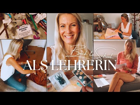 BACK TO SCHOOL - als Lehrerin | Entspannt & organisiert ins neue Schuljahr starten