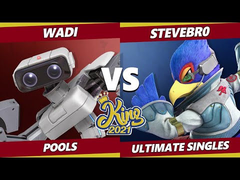 King 2021 Pools - WaDi (ROB) Vs. Stevebr0 (Falco) SSBU Smash Ultimate