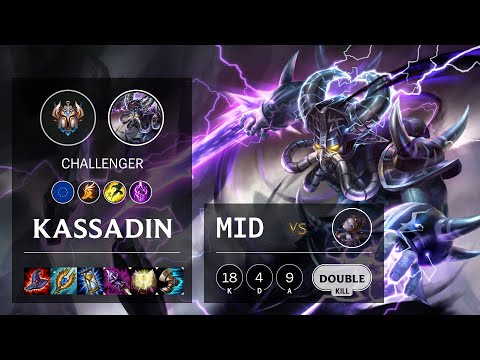 Kassadin Mid vs Orianna - EUW Challenger Patch 10.18