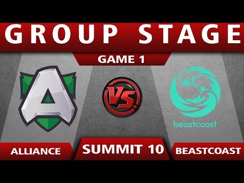 Alliance vs BeastCoast DOTA Summit 10 Highlights 2019 Dota 2 Game 1