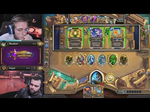 Roulian vs Viper ||《爐石戰記》大師巡迴賽 布加勒斯特站 瑞士制 - Day 1