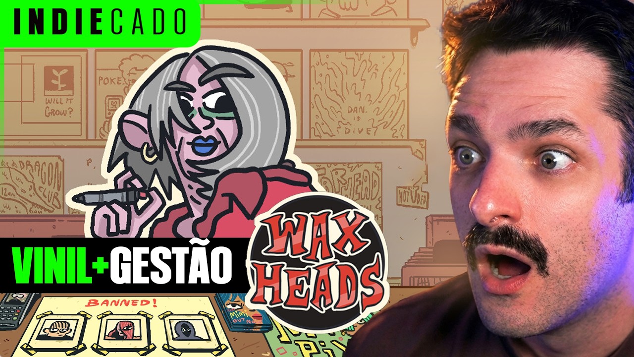 ESSE JOGO É UMA OBRA DE ARTE! | Wax Heads (Gameplay PT-BR)