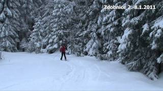 preview picture of video 'Zdobnice, zimní dovolená 02.01.2011'