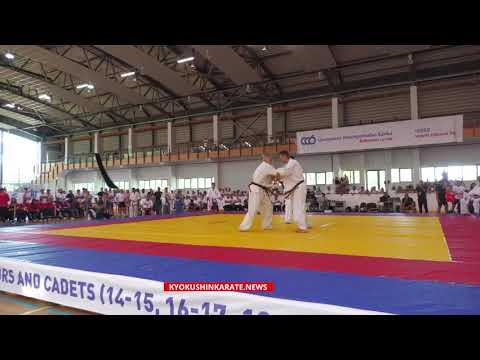 WFKO Jonas Rosin (Швеция) и Nikita Garas (Казахстан) в 1/16 финала KWU World Cup Open Category 2023