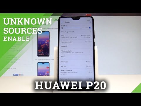 How to Enable Unknown Sources on HUAWEI P20 |HardReset.Info