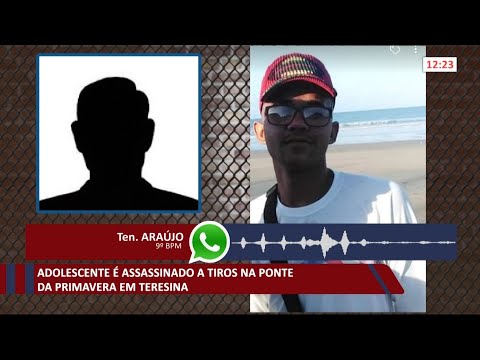 Adolescente é assassinado a tiros na Ponte da Primavera em Teresina 15 01 2021